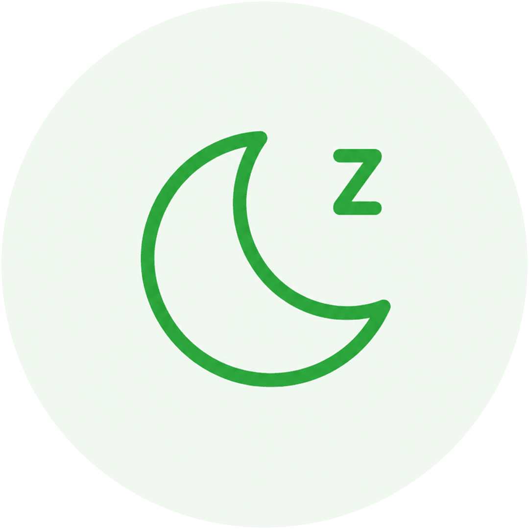 icona sonno e recupero